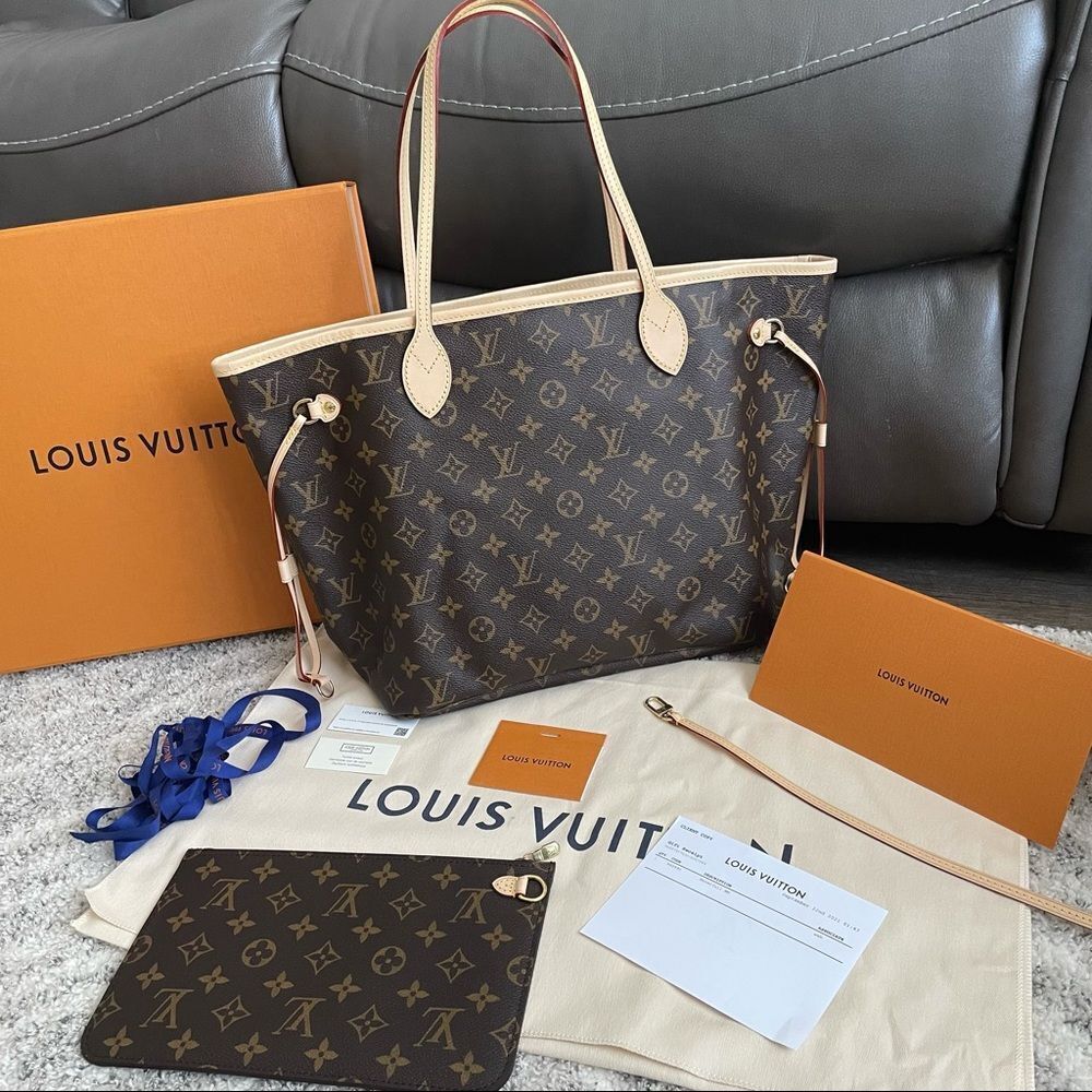 🍒2025🍒BRAND NEW LOUIS VUITTON NEVERFULL MM